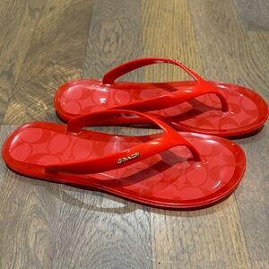 Coach Flip flops. Excellent condition